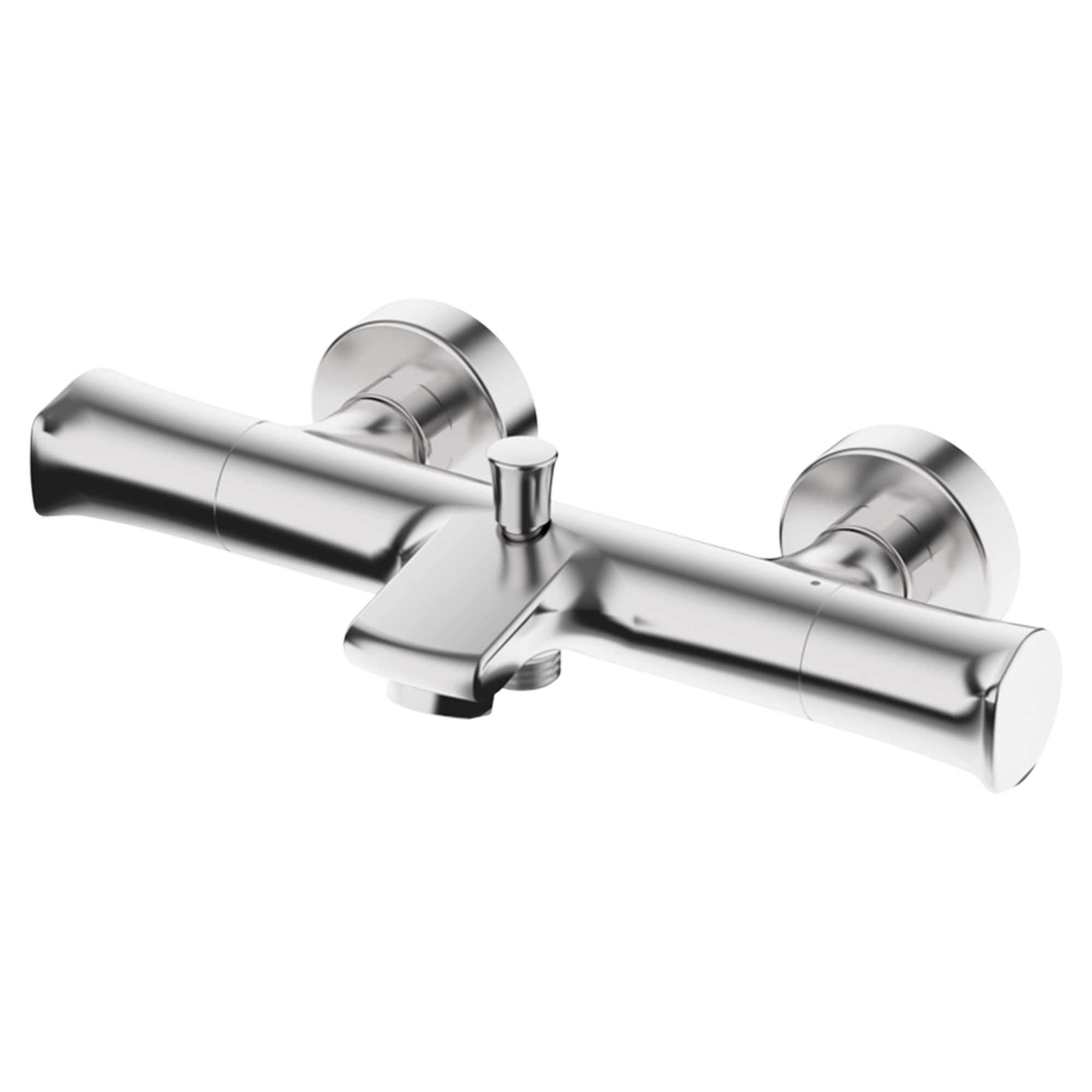 Badkarsblandare Havren Krom Matt med Termostat