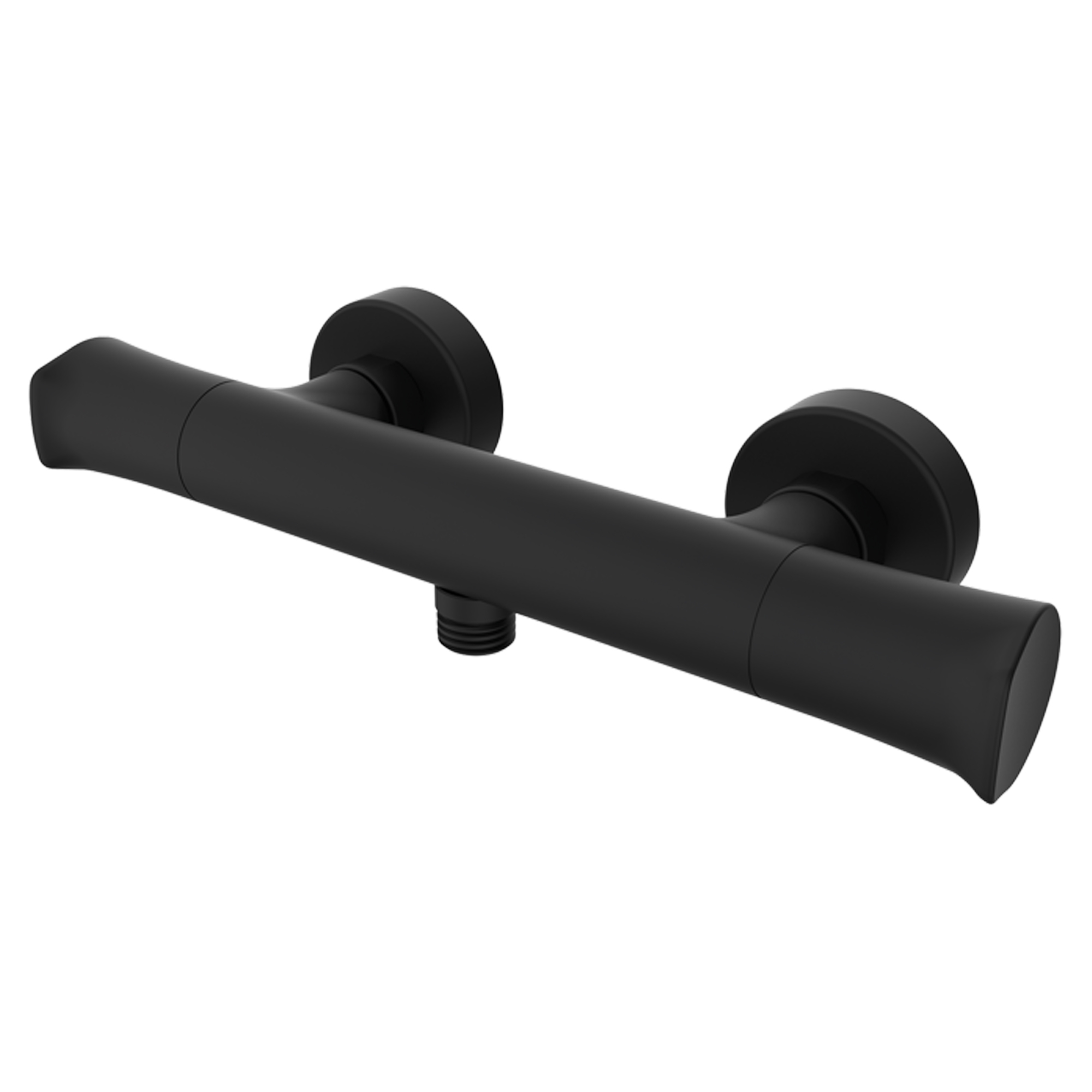 Duschblandare Havren Svart Matt med Termostat