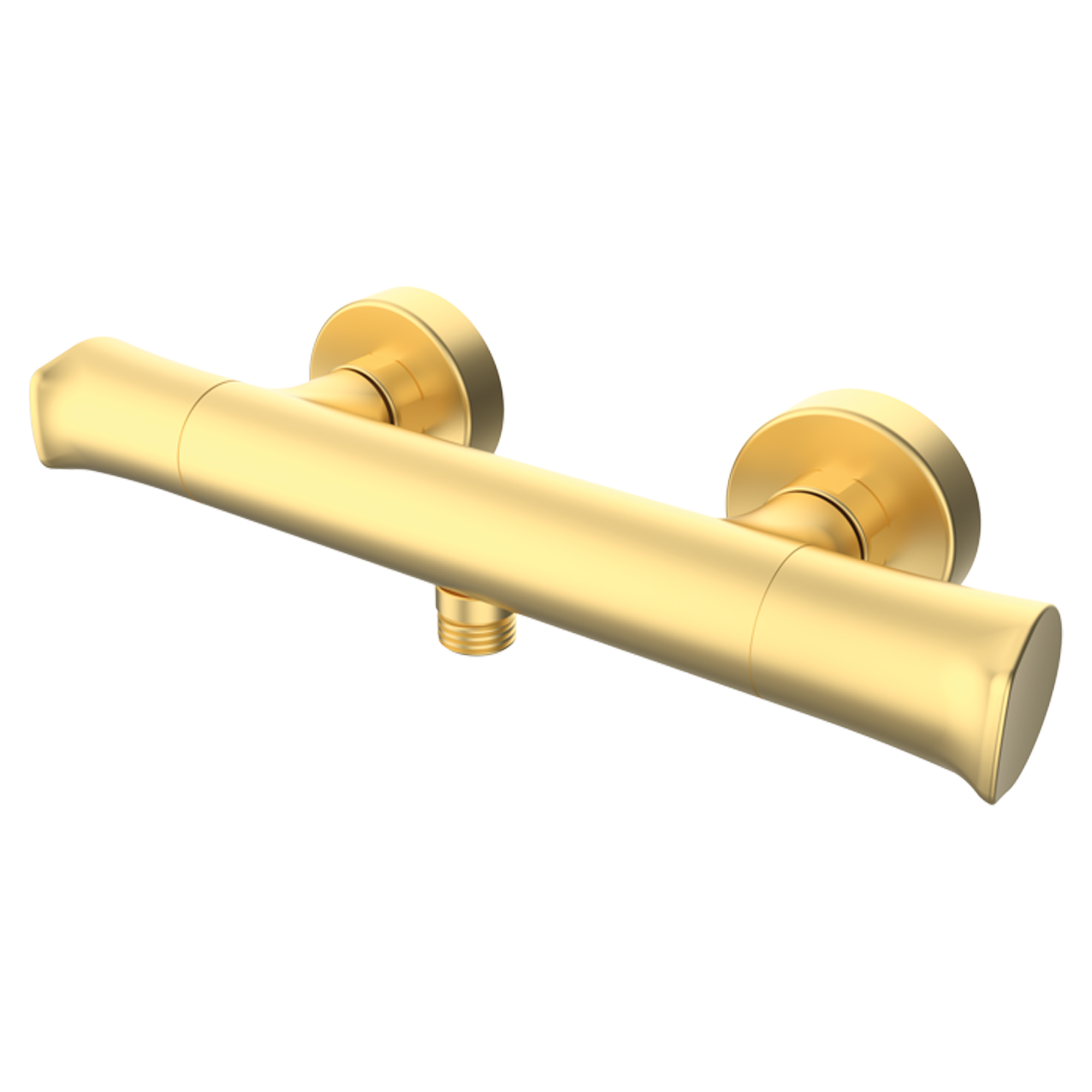 Duschblandare Havren Guld Matt med Termostat