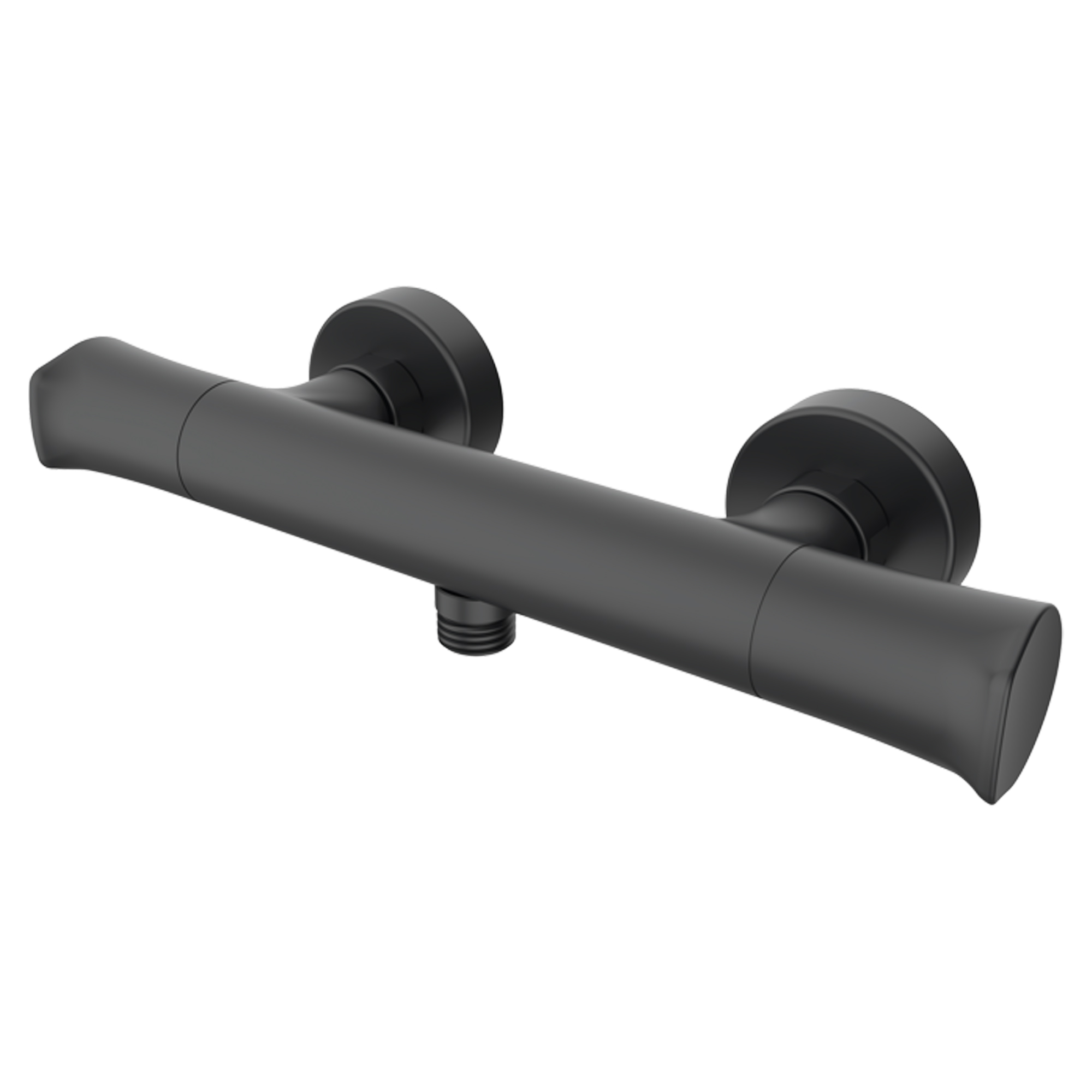 Duschblandare Havren Metall Svart Matt med Termostat