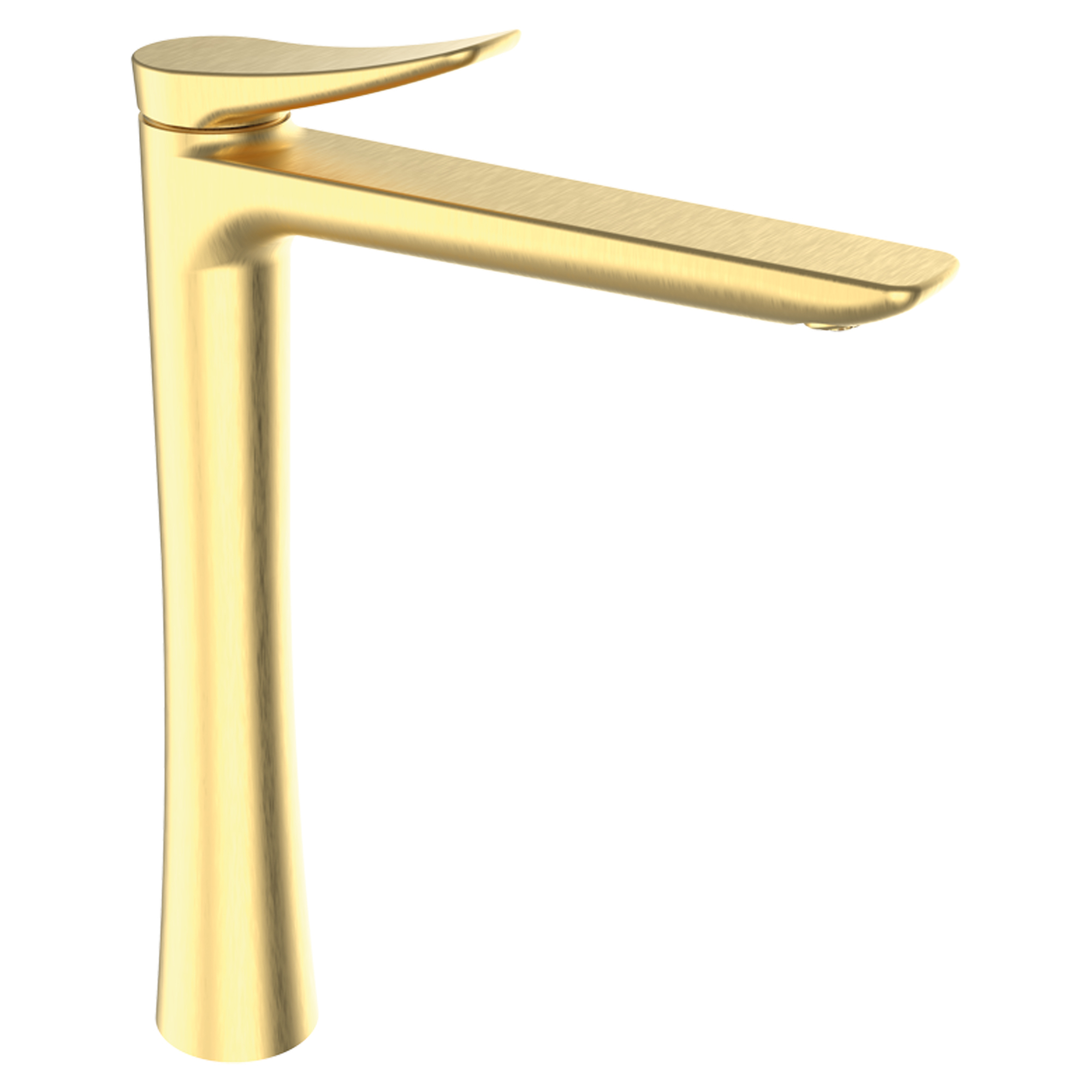 Tvättställsblandare Havren Guld Matt Hög