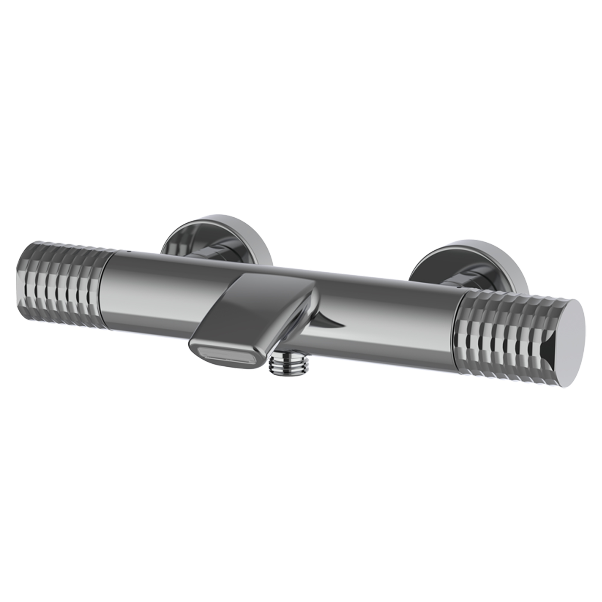 Badkarsblandare Elandra Krom Blank med Termostat