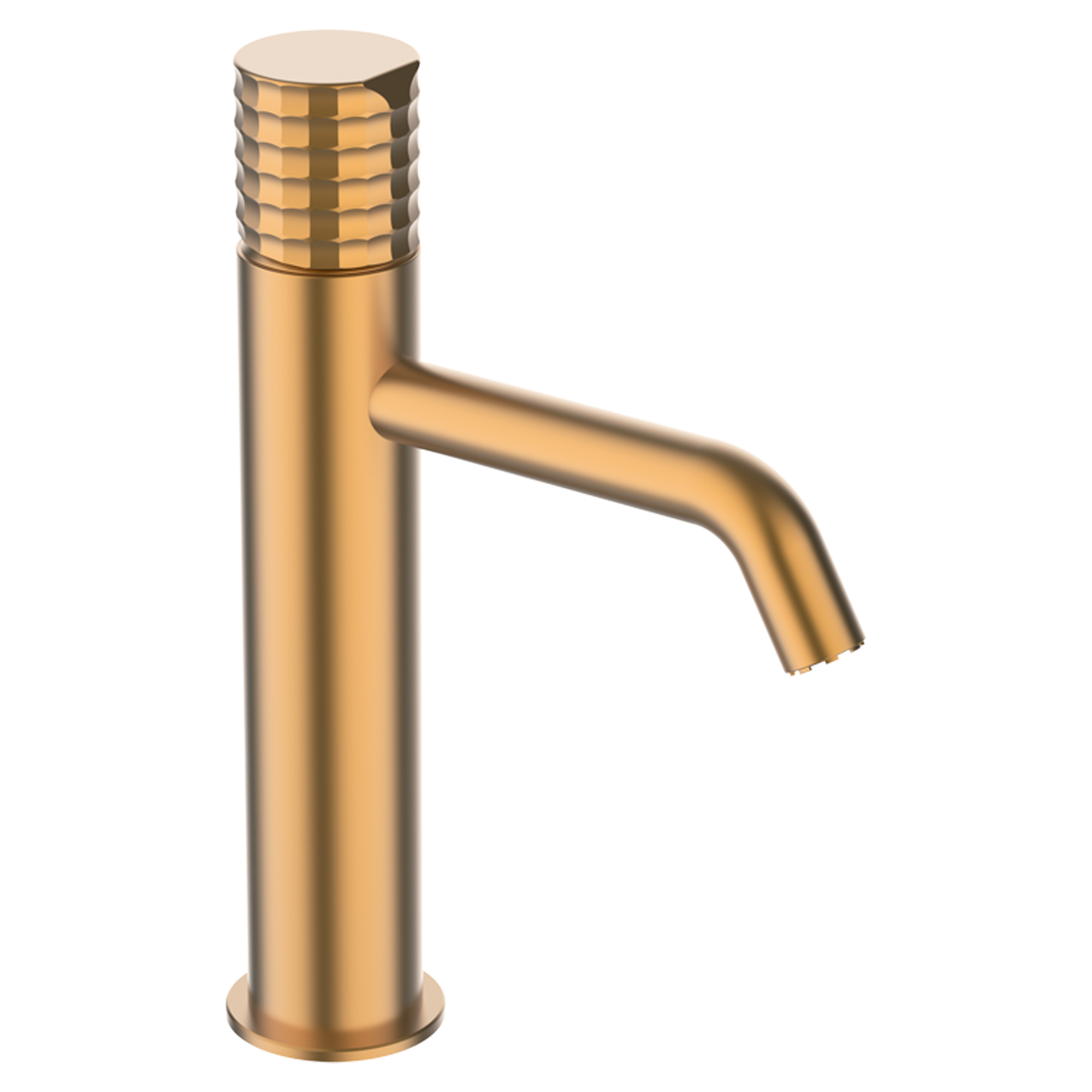 Tvättställsblandare Elandra 22 cm Brons Matt Hög