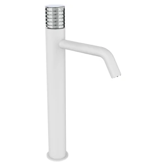 Tvättställsblandare <strong>Elandra</strong>  31 cm Vit Matt Hög