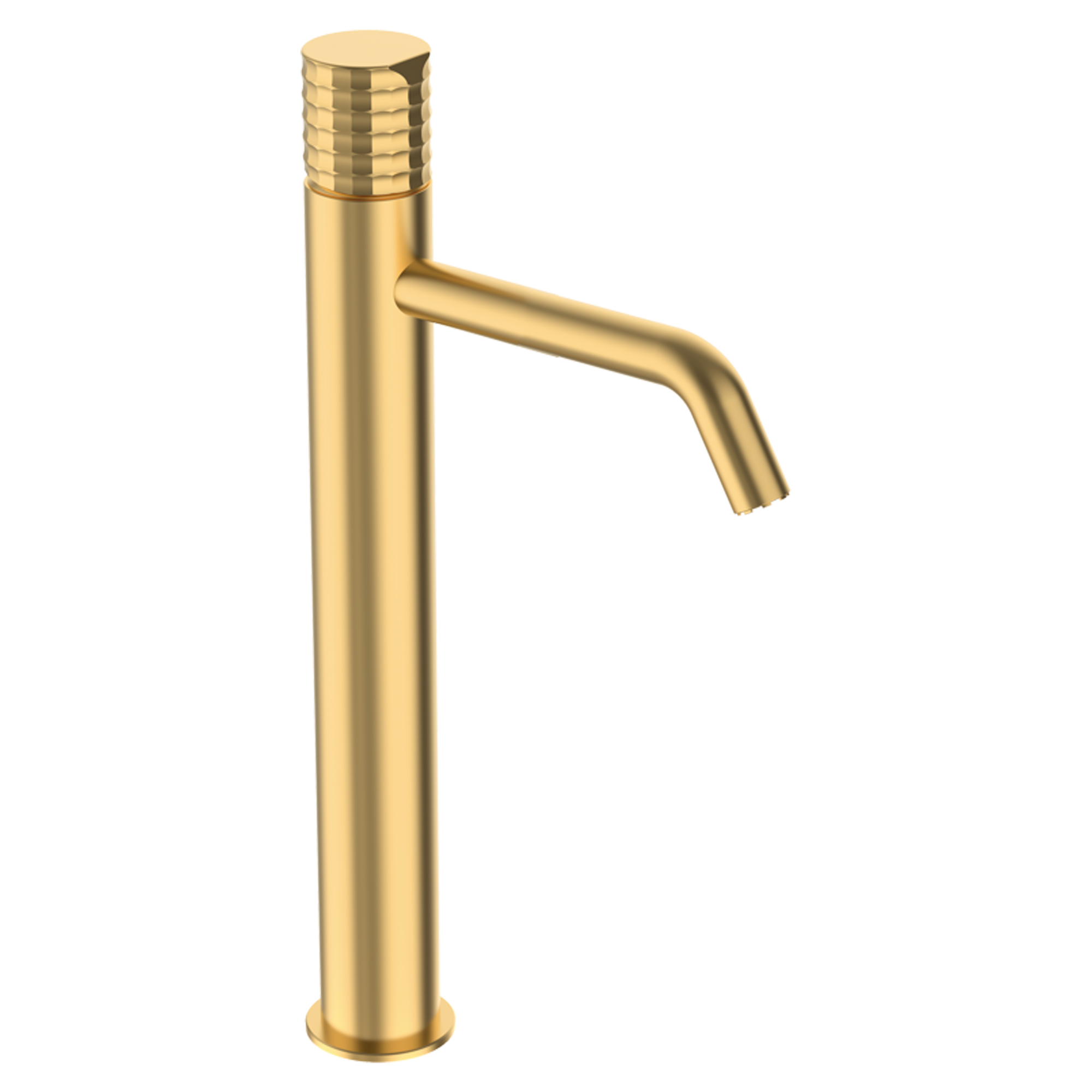 Tvättställsblandare Elandra 31 cm Guld Matt Hög