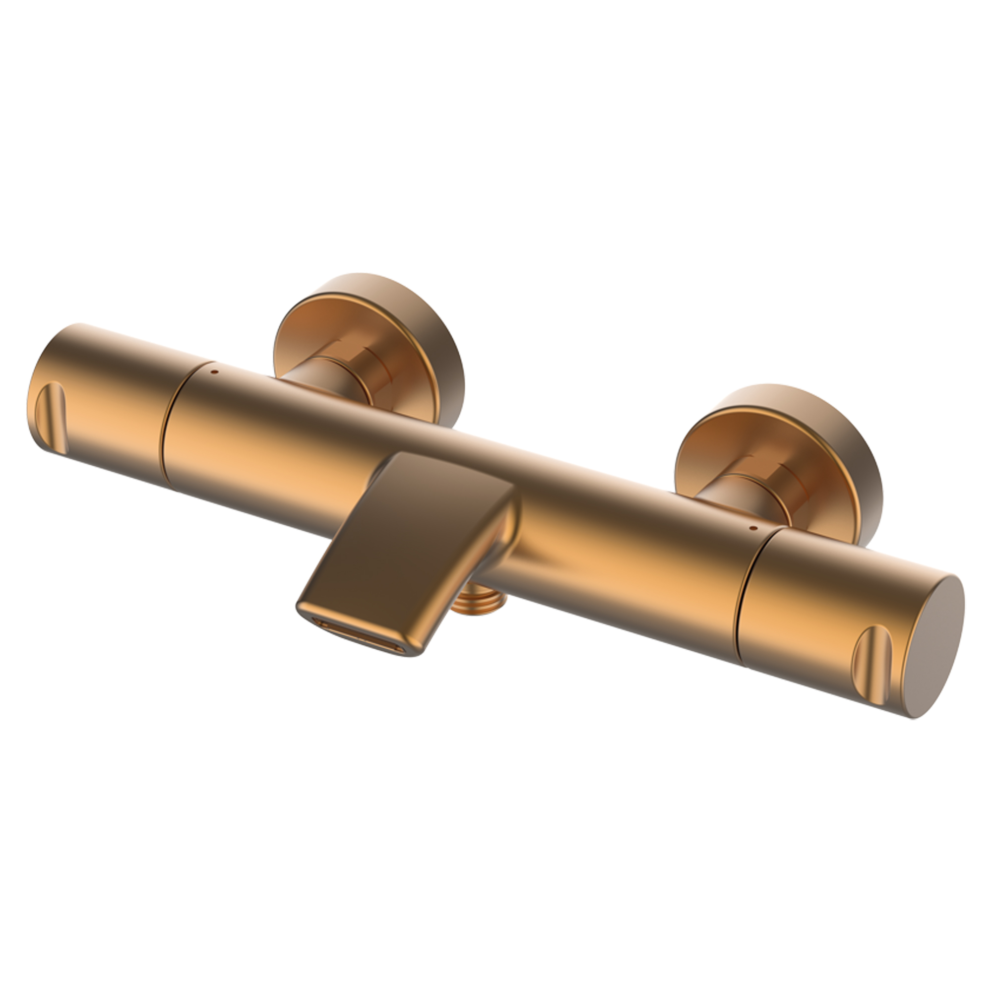 Badkarsblandare Kelver Brons Matt med Termostat