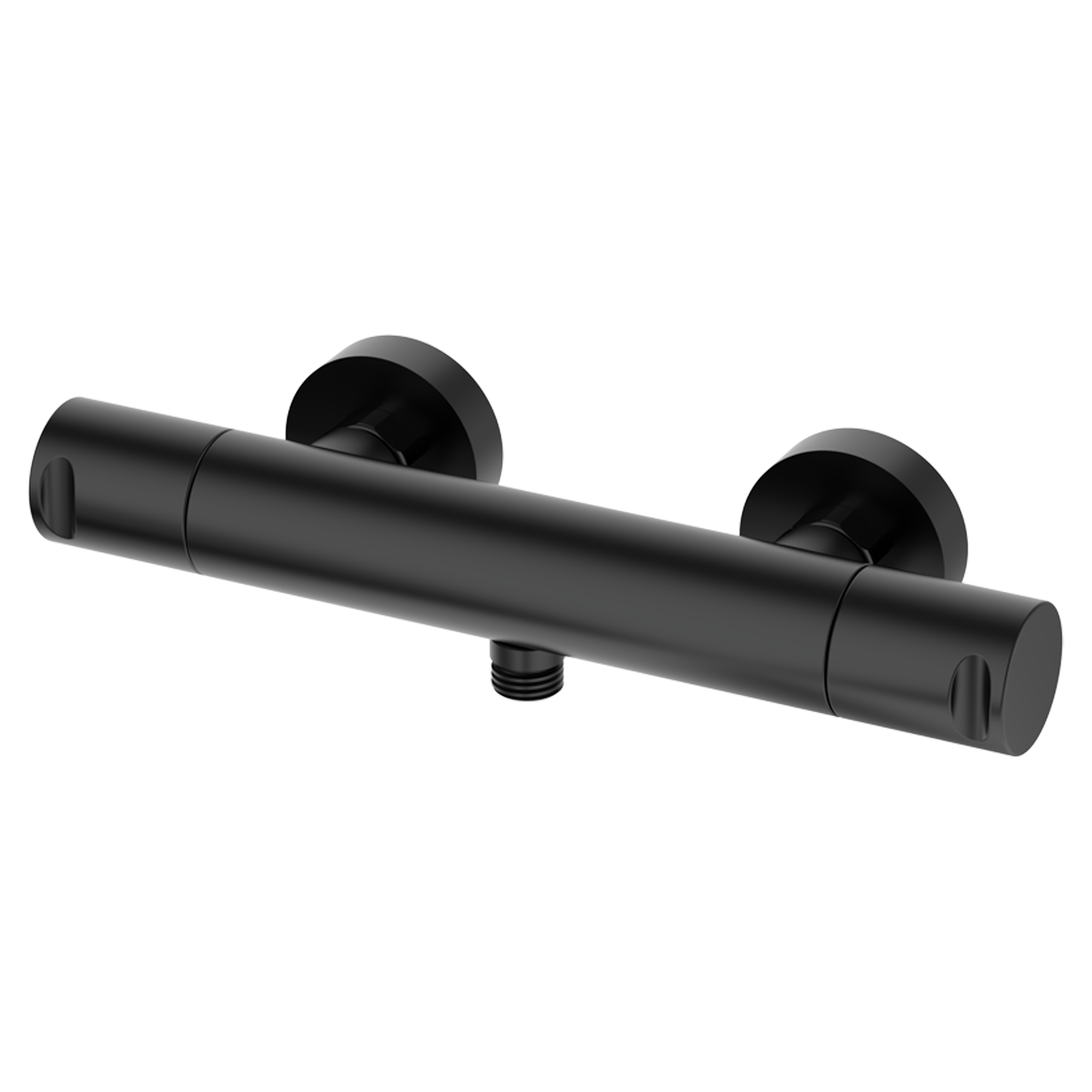 Duschblandare Kelver Metall Svart Matt med Termostat