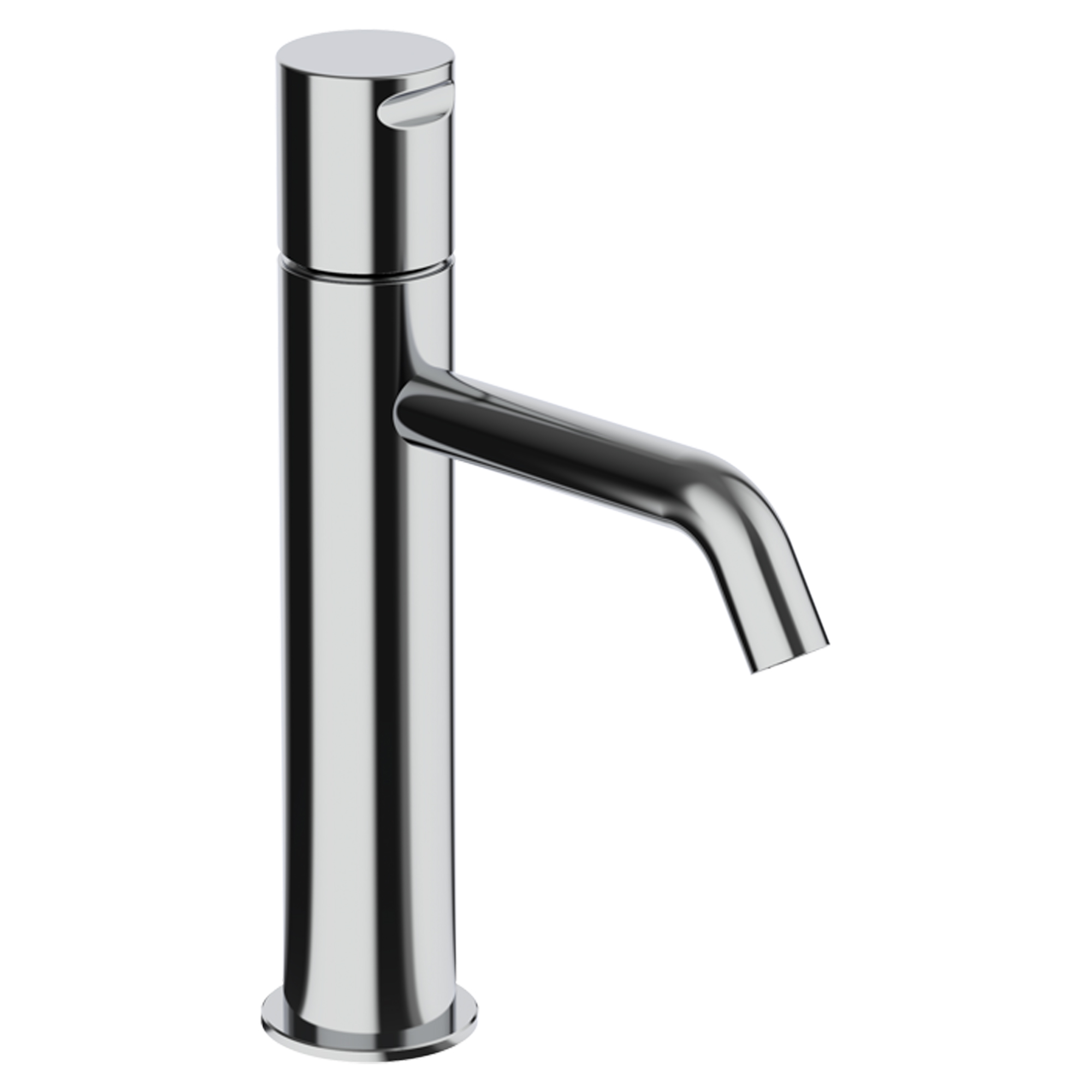 Tvättställsblandare Kelver 23 cm Krom Blank Hög