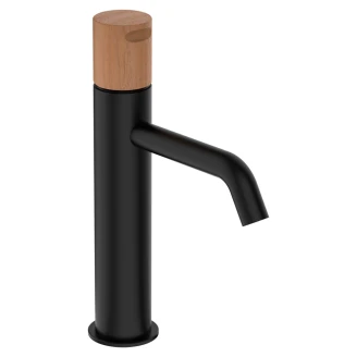 Tvättställsblandare <strong>Kelver</strong>  23 cm Svart-Arce Matt