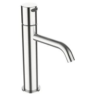 Tvättställsblandare <strong>Kelver</strong>  23 cm Krom Matt Hög