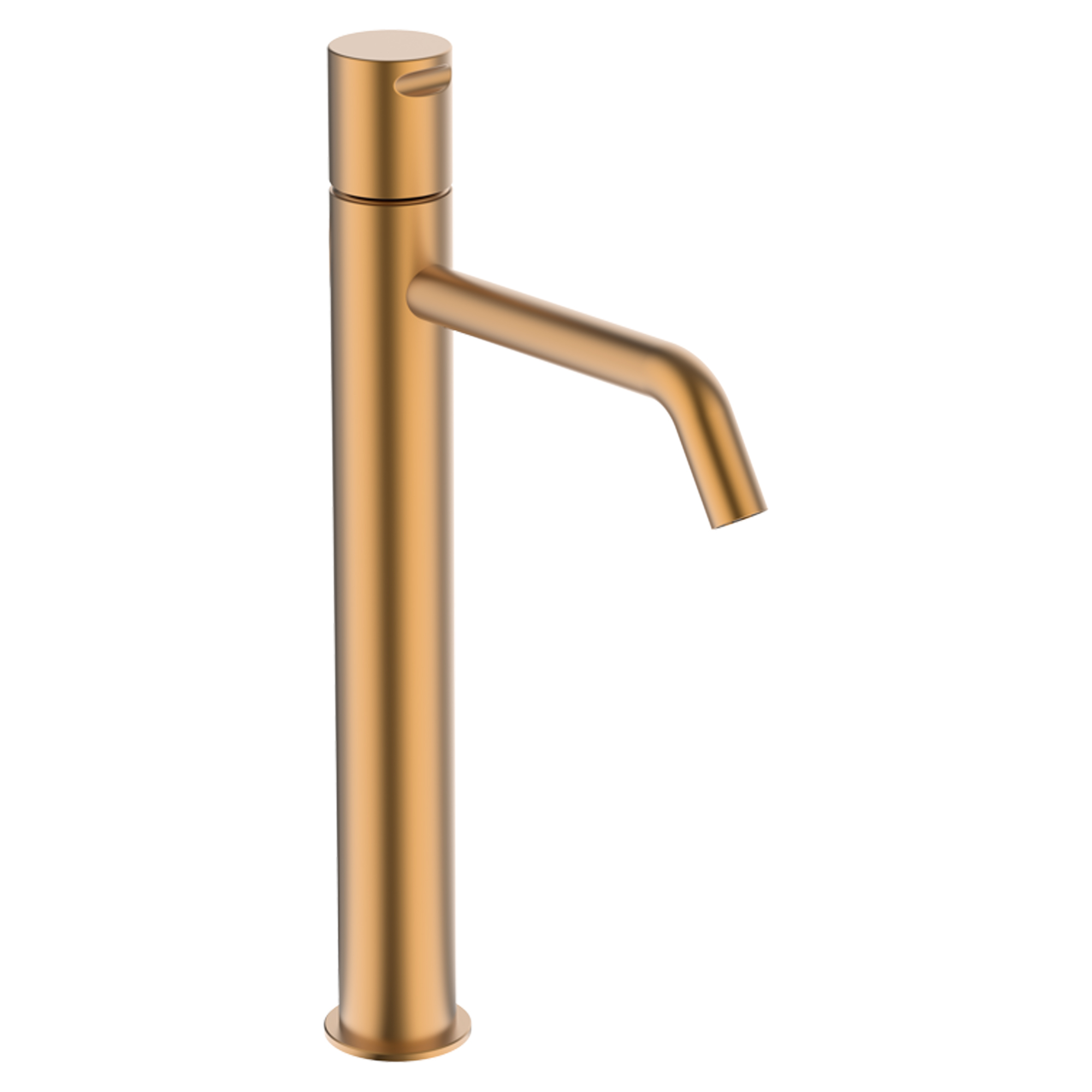 Tvättställsblandare Kelver 31 cm Brons Matt Hög