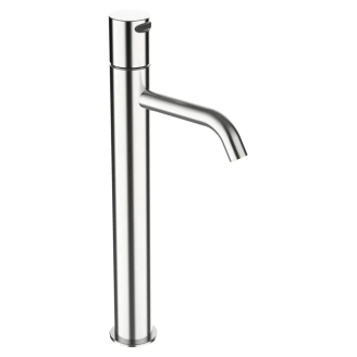 Tvättställsblandare <strong>Kelver</strong>  31 cm Krom Matt Hög