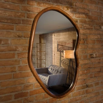 Dutchbone Spegel <strong>Ashley</strong>  Valnöt