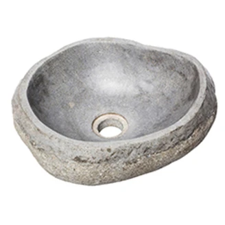 Bathco Tvättställ Stone Rio Grå Irreguljär