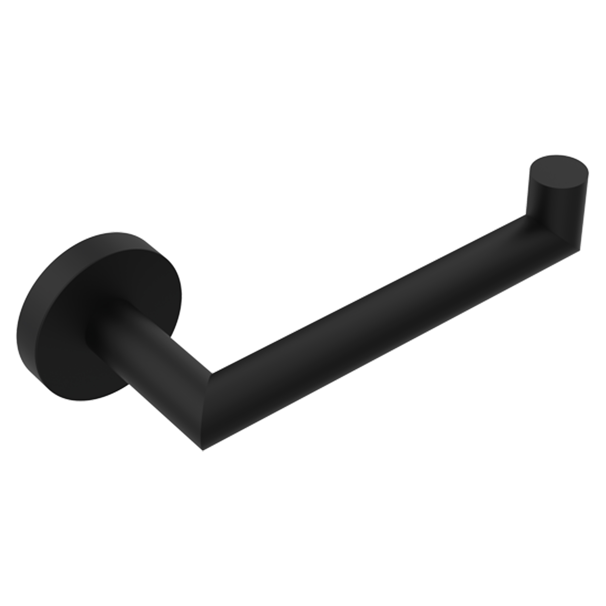 Toalettpappershållare Arven 15 cm Svart Matt