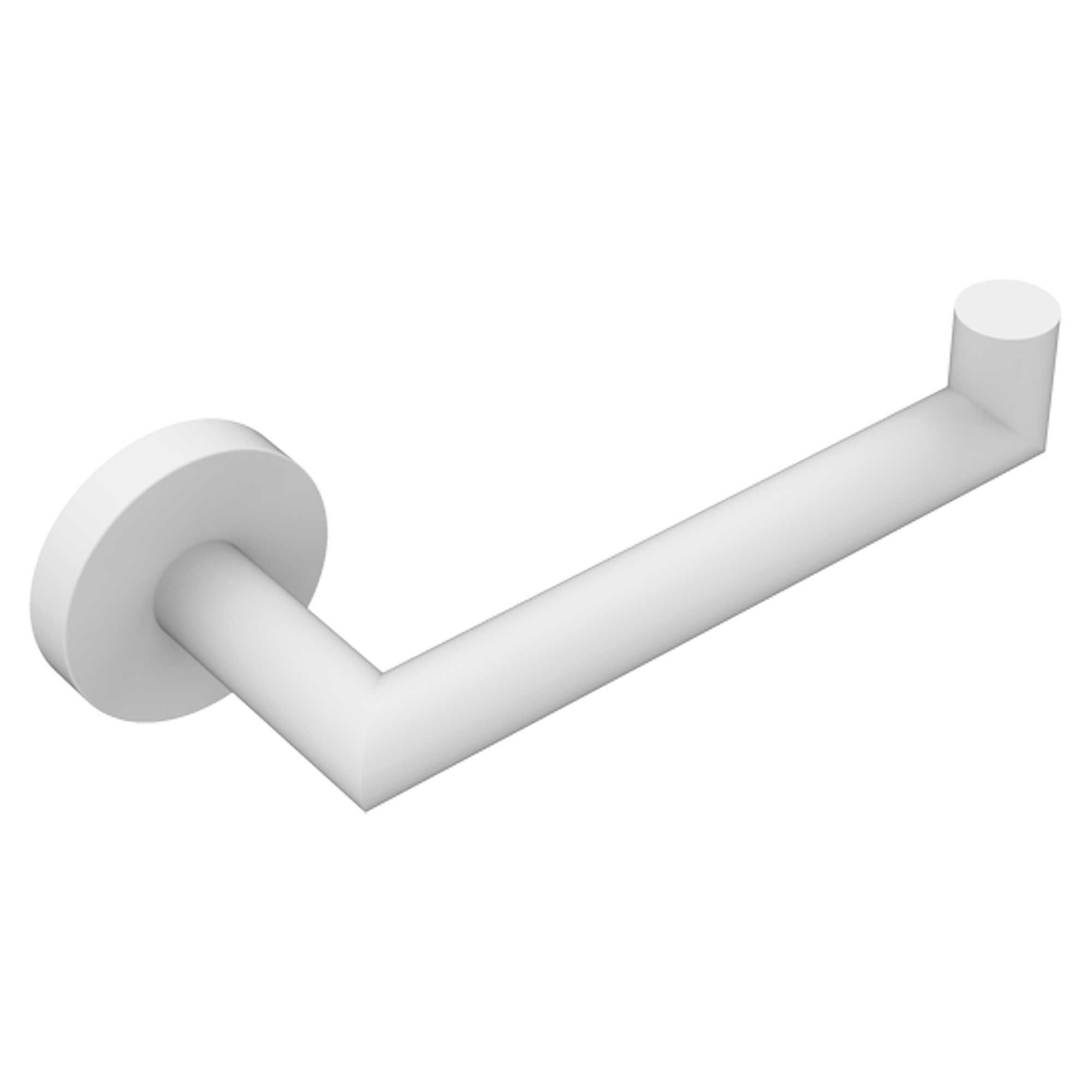 Toalettpappershållare Arven 15 cm Vit Matt