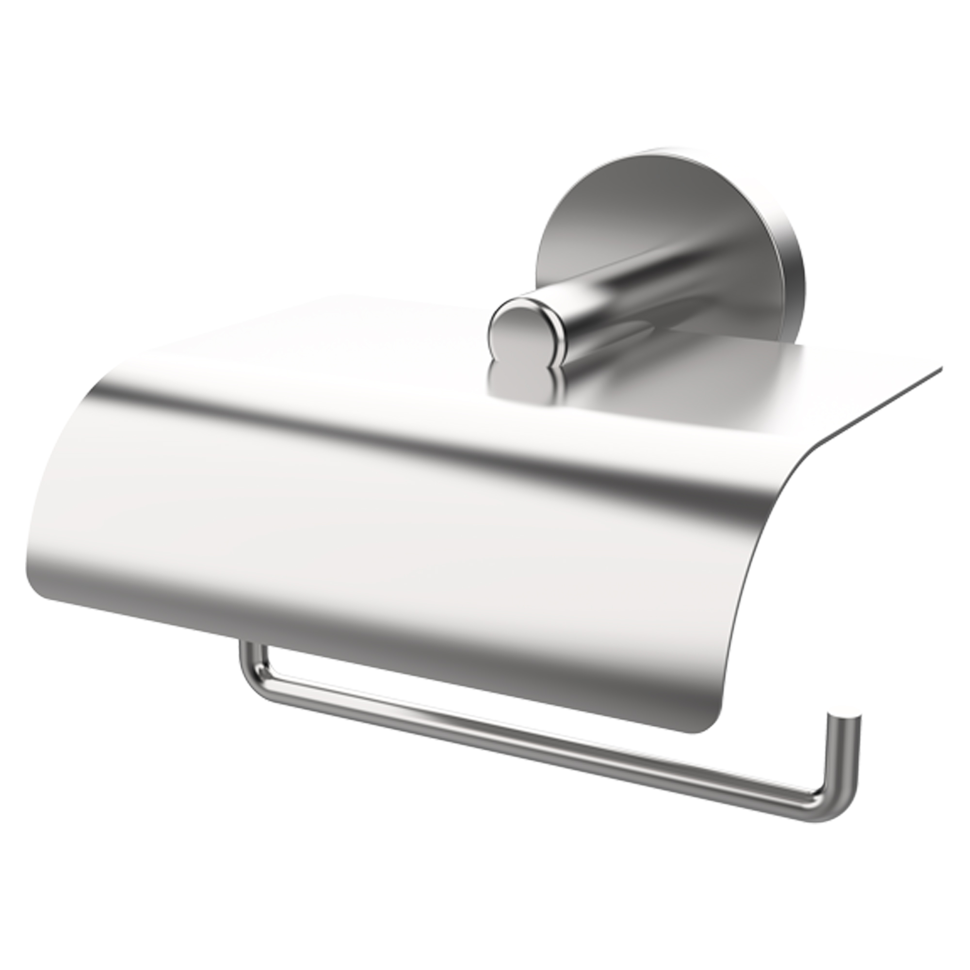 Toalettpappershållare med Lock Arven Krom Matt
