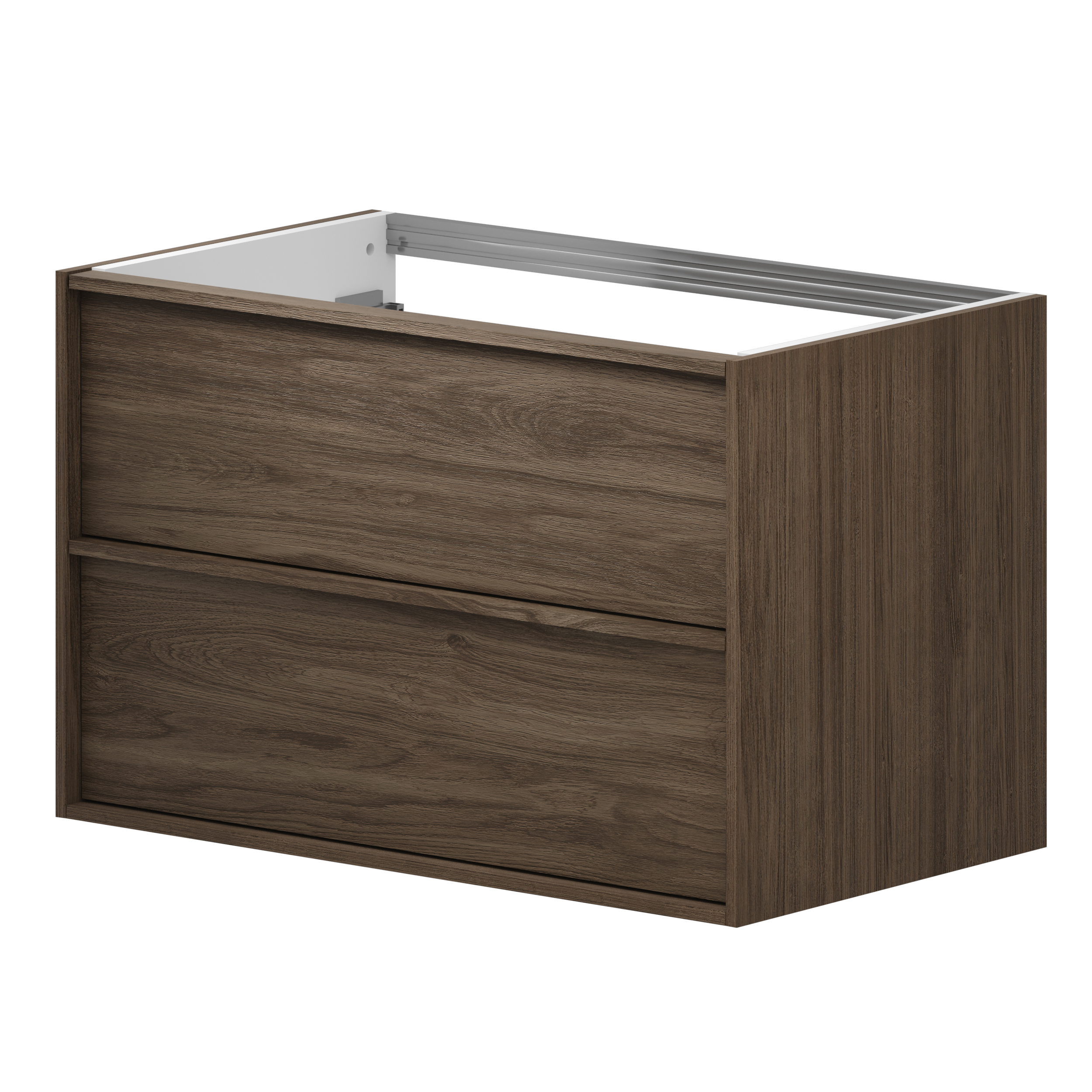 Tvättställsskåp Ekskär Valnöt Matt 80 cm