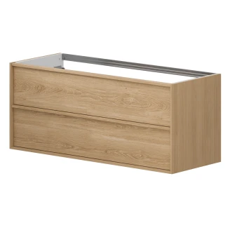 Tvättställsskåp Ekskär Valnöt Matt 120 cm