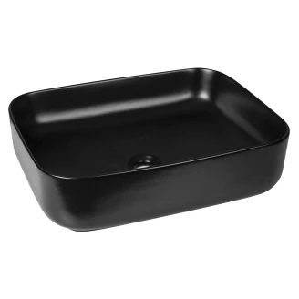 Tvättställ <strong>Zarela</strong>  Svart Matt 51x40 cm