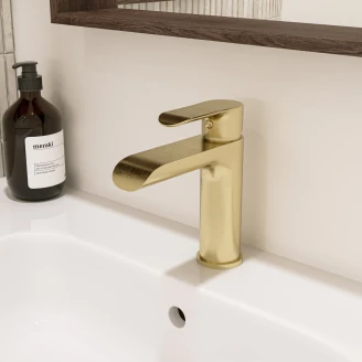 Tvättställsblandare <strong>Lore</strong>  Guld Matt