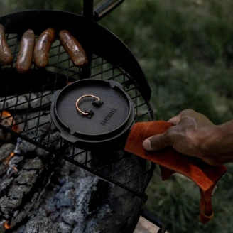 Barebones Stekpanna med Lock <strong>Ferroa</strong>  Gjutjärn Svart Ø 15 cm