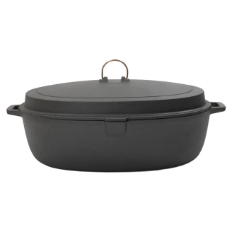 Barebones Ugnsform <strong>Ferroa</strong>  Emaljerat Gjutjärn Svart, Beige