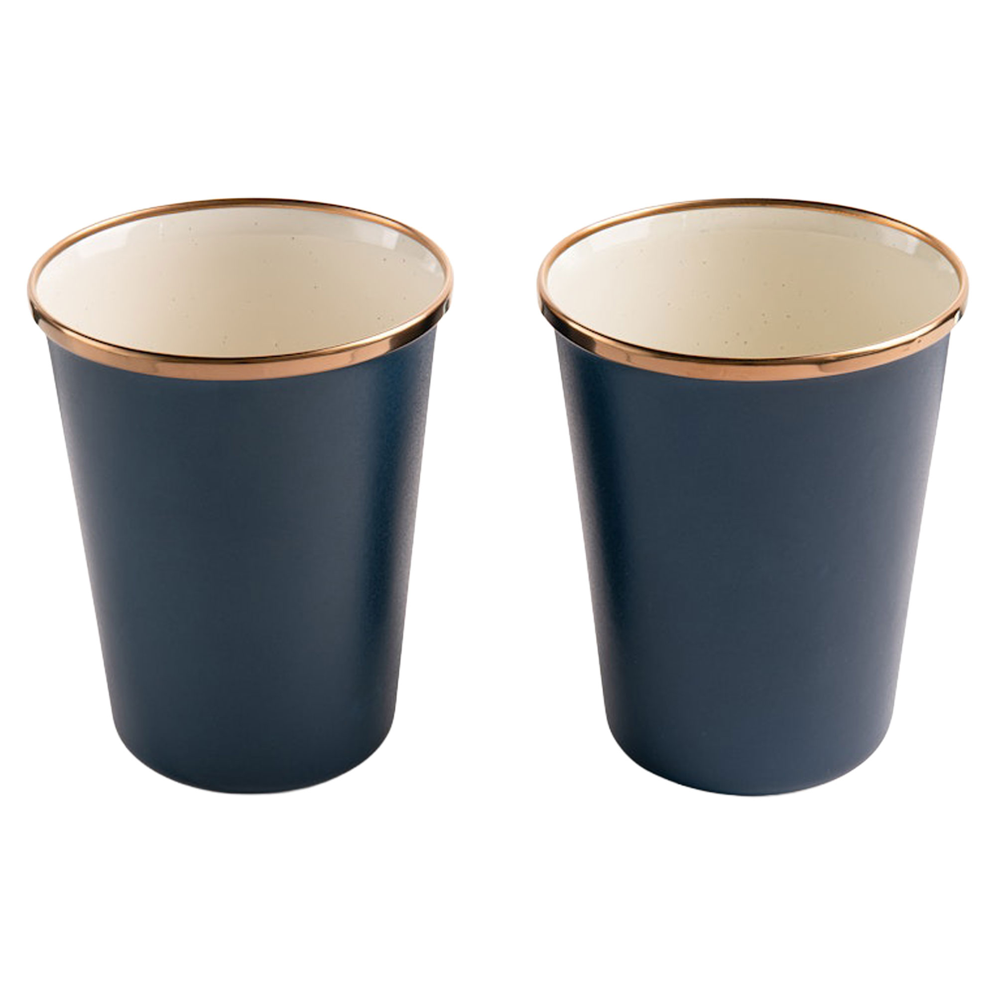 Barebones Set med Hög Mugg 2 st Ivra Indigoblå