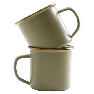 Barebones Set med Mugg 2 st <strong>Ivra</strong>  Oliv