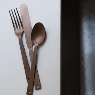 Barebones Bestickset med 6 Delar <strong>Ivra</strong>  Koppar