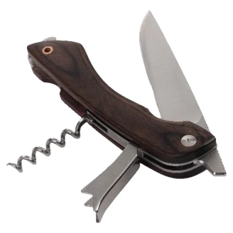 Barebones Fällkniv med Korkskruv <strong>Ivra</strong>  Trä