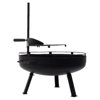 Barebones Eldskål med Grillset S cm <strong>Cowboy</strong>  Svart