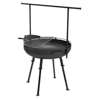 Barebones Eldskål med Grillset M <strong>Cowboy</strong>  Svart