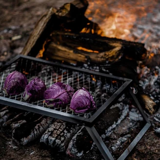 Barebones Grillgaller Rektangulärt <strong>Cowboy</strong>  Svart