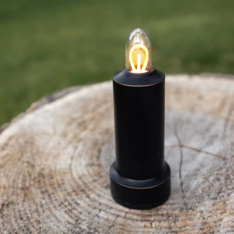 Barebones LED Lys <strong>Candle</strong>  Lysegrå