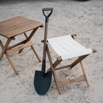 Barebones Spade med Hölster <strong>Woodsman</strong>  Svart