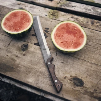 Barebones Japansk Nata-Yxa med Hölster <strong>Woodsman</strong>  Svart