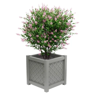 Utekruka Metall <strong>Bloomsbury</strong>  Dammgrå 75 cm