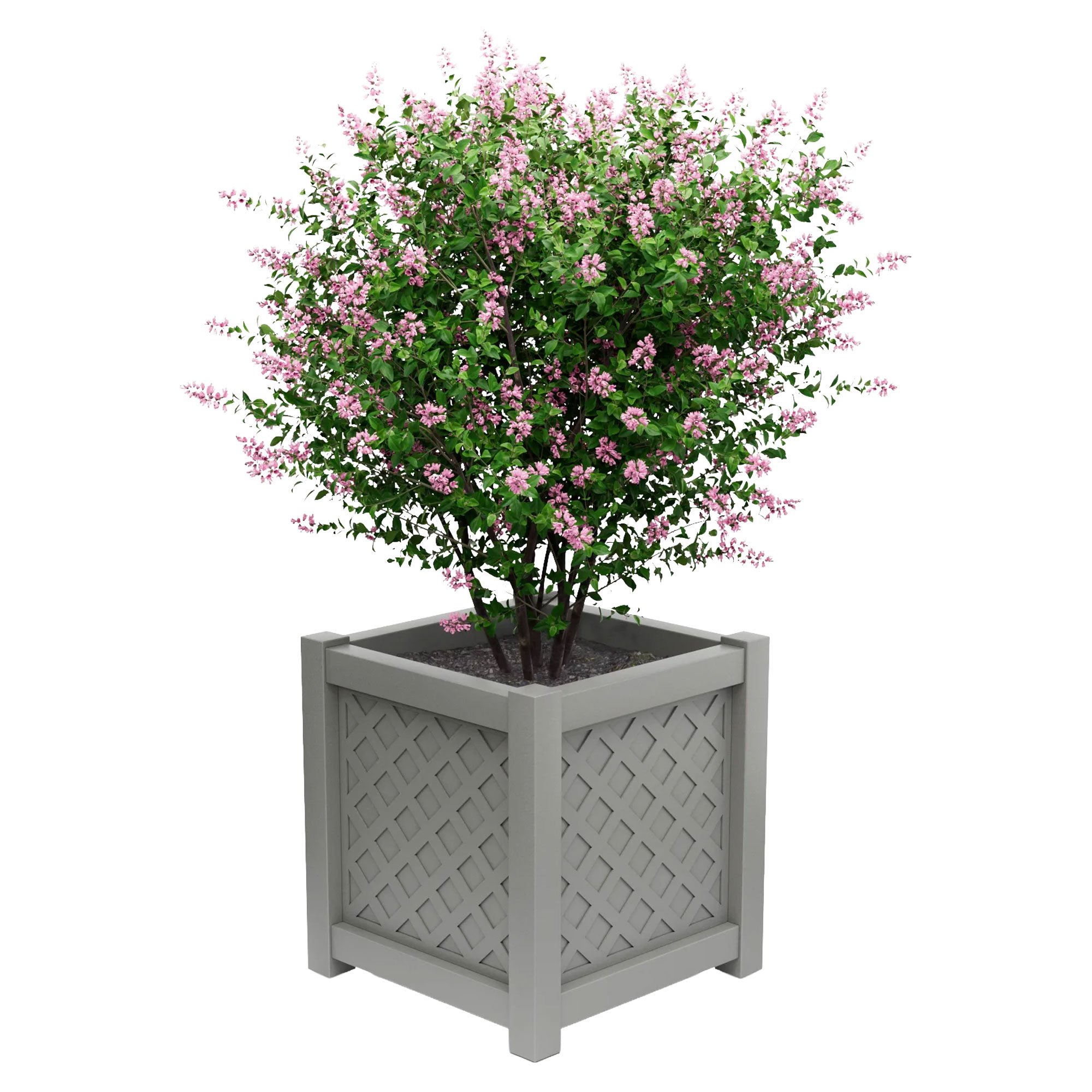 Utekruka Metall Bloomsbury Dammgrå 75 cm