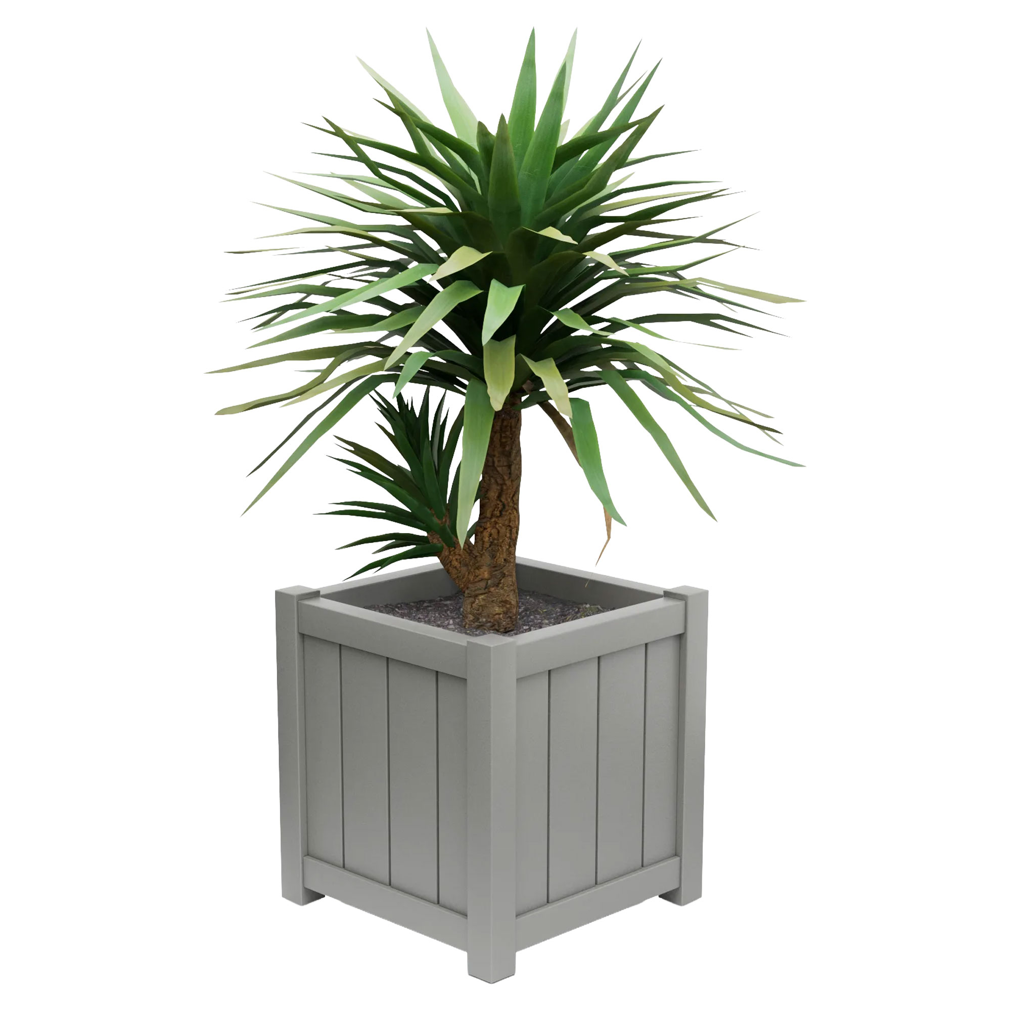 Utekruka Metall Edenbridge Dammgrå 60 cm