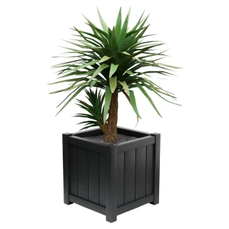 Utekruka Metall <strong>Edenbridge</strong>  Svart 75 cm