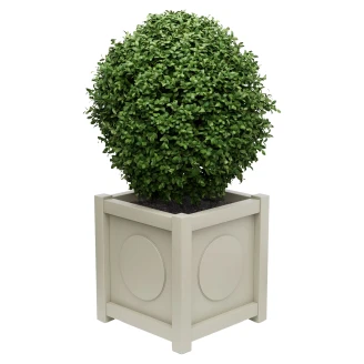 Utekruka Metall <strong>Marseille</strong>  Pebbelgrå 60 cm