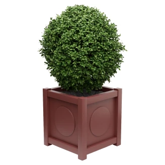 Utekruka Metall <strong>Marseille</strong>  Rubinröd 60 cm