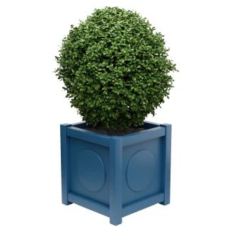 Utekruka Metall <strong>Marseille</strong>  Azurblå 75 cm