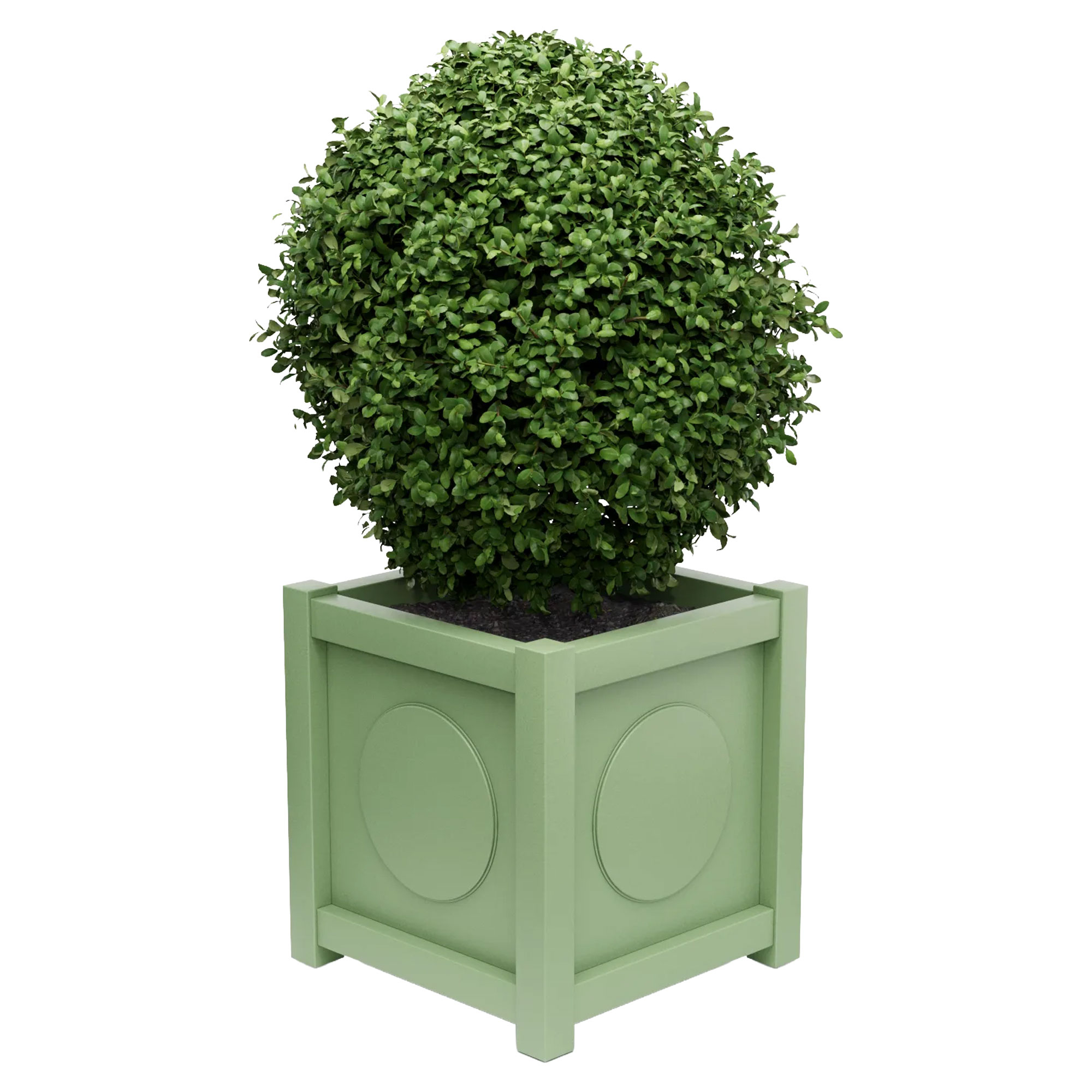 Utekruka Metall Marseille Ljusgrön 75 cm