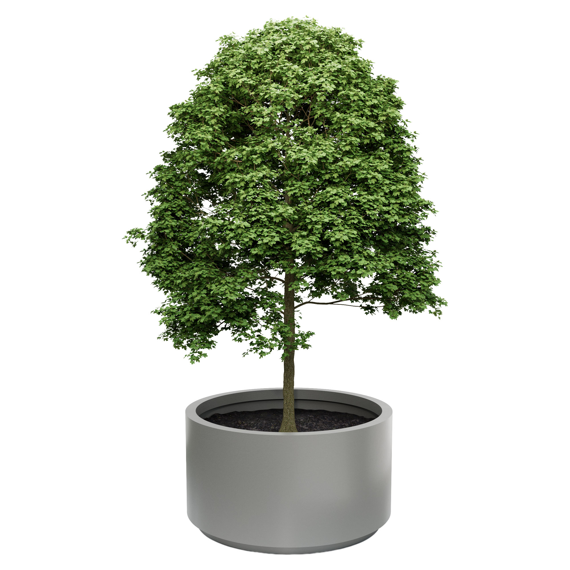 Utekruka Metall Lindholm Dammgrå Ø 100 cm