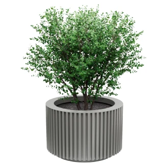 Utekruka Metall <strong>Haverhill</strong>  Dammgrå Ø 76 cm