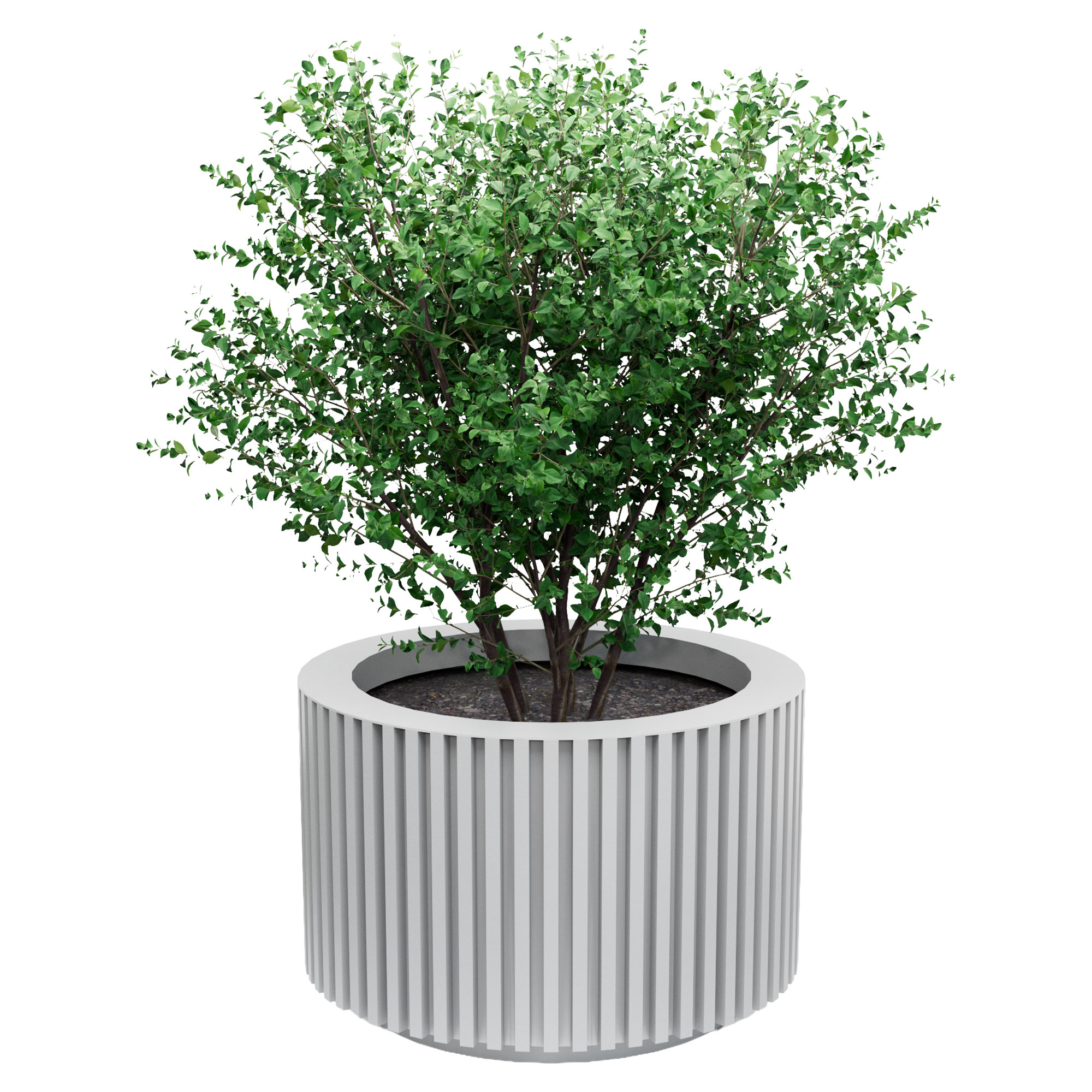 Utekruka Metall Haverhill Grå Ø 76 cm