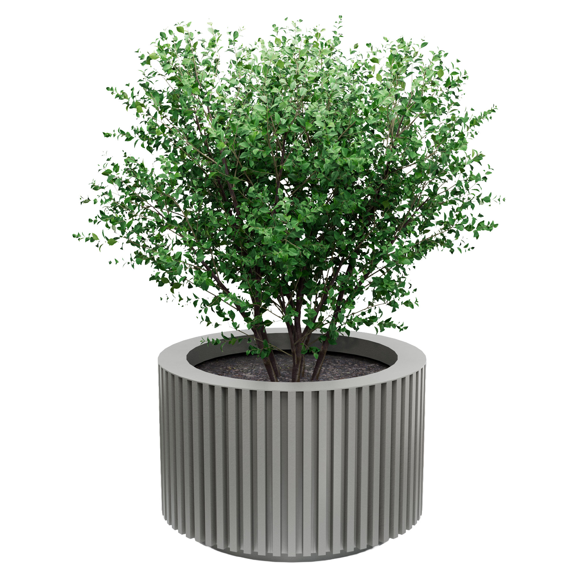 Utekruka Metall Haverhill Dammgrå Ø 100 cm