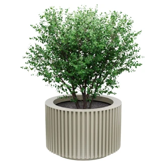 Utekruka Metall <strong>Haverhill</strong>  Pebbelgrå Ø 100 cm